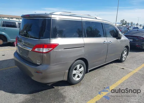 2015 Nissan Quest Sv z USA, uszkodzony, nr VIN JN8AE2KP2F9129832